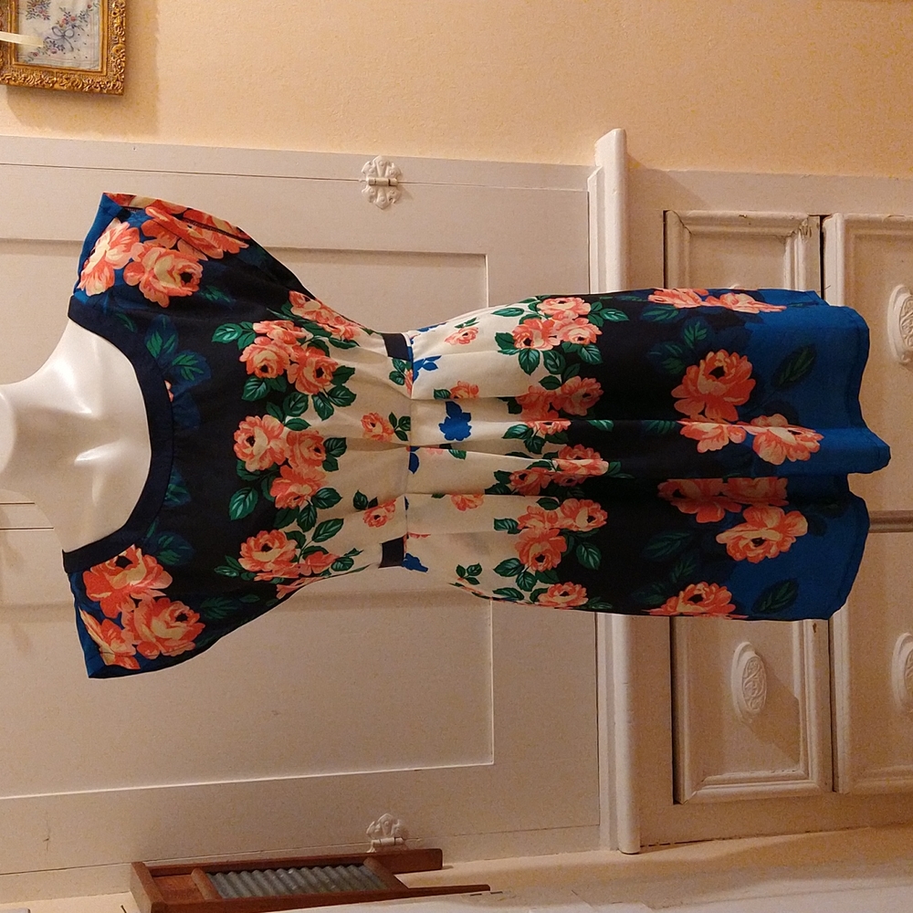 Just Ginger floral dress Sz M